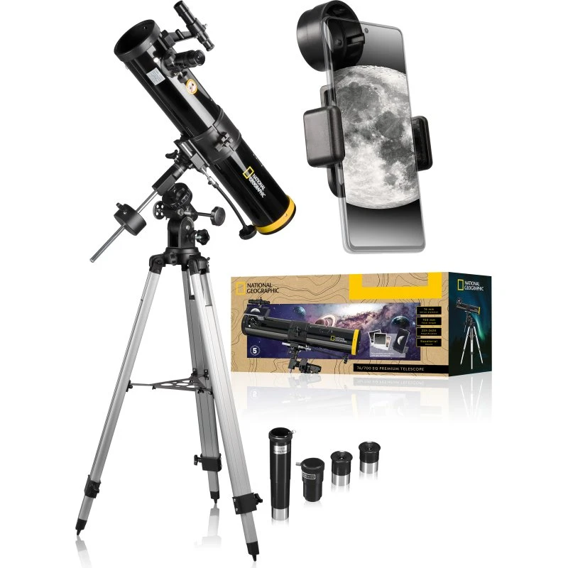 National Geographic 76/700 Reflektor-Teleskop EQ