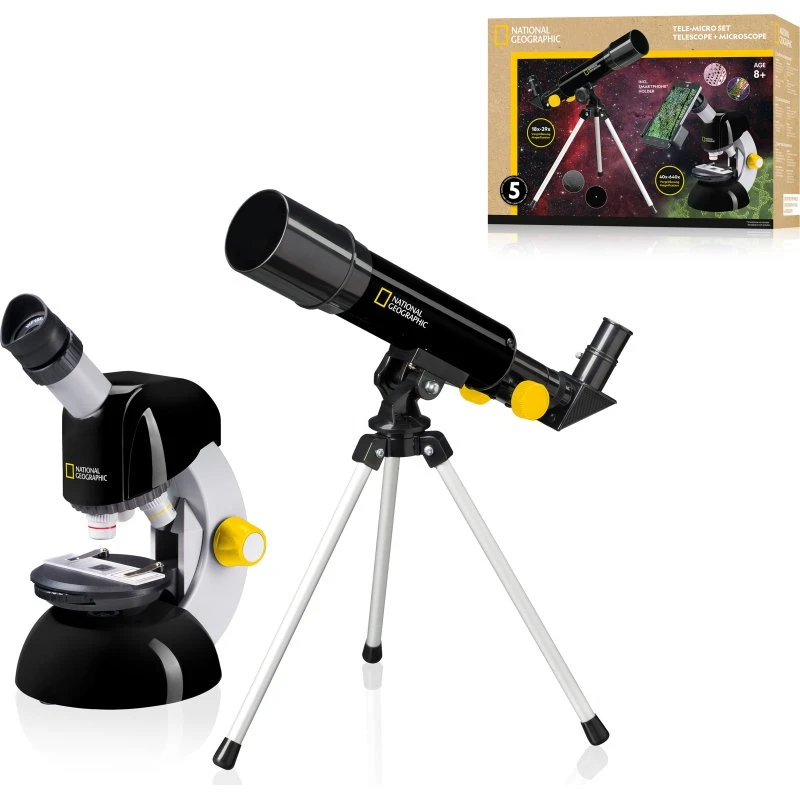 National Geographic Teleskop + Mikroskop Set 640x