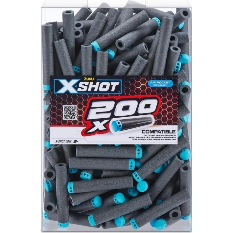ZURU 36500 X-Shot Excel Nachfüllpackung 200 Darts