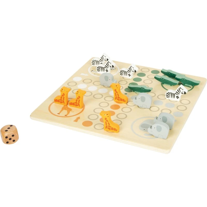 Small Foot Legler Ludo Safari – Tierisches Gesellschaftsspiel ab 4 Jahren