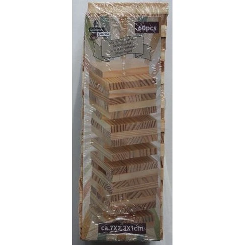 Lifetime Stapelspiel 60-teilig Holzturm Bausteine