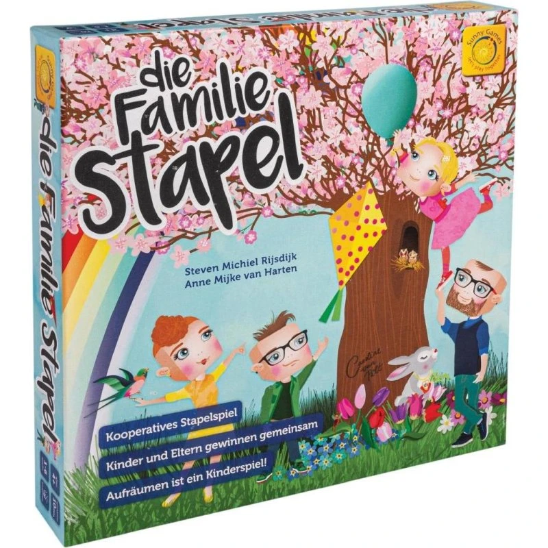 Die Familie Stapel - Kooperatives Familienspiel ab 3 Jahren