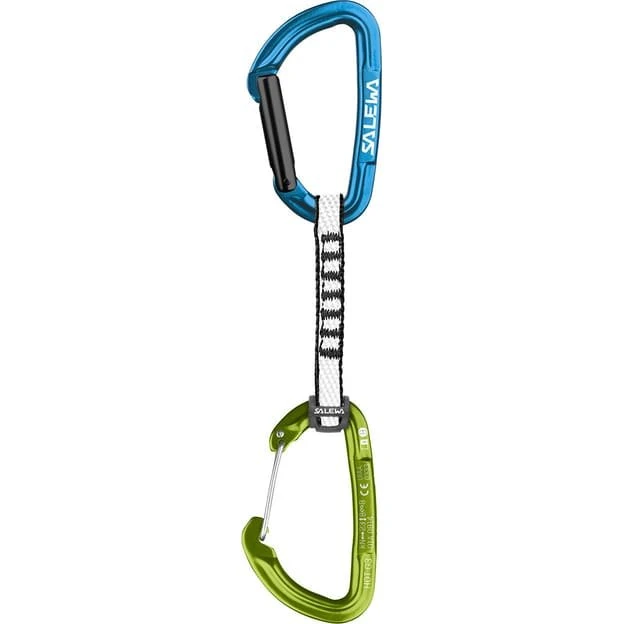 Salewa Dyneema Hot G3 Straight/Wire Express-Set Blau/FluoGrün