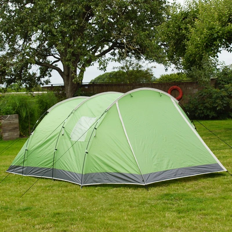 TrutzHolm Tunnelzelt 4-Personen grün/grau