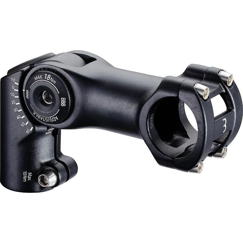 BBB HighFix OS Vorbau 31,8 mm, schwarz, 80 mm