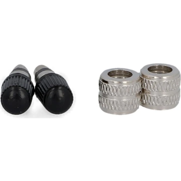 FISCHER Fahrrad-Ventil-Set Dunlop 6-teilig