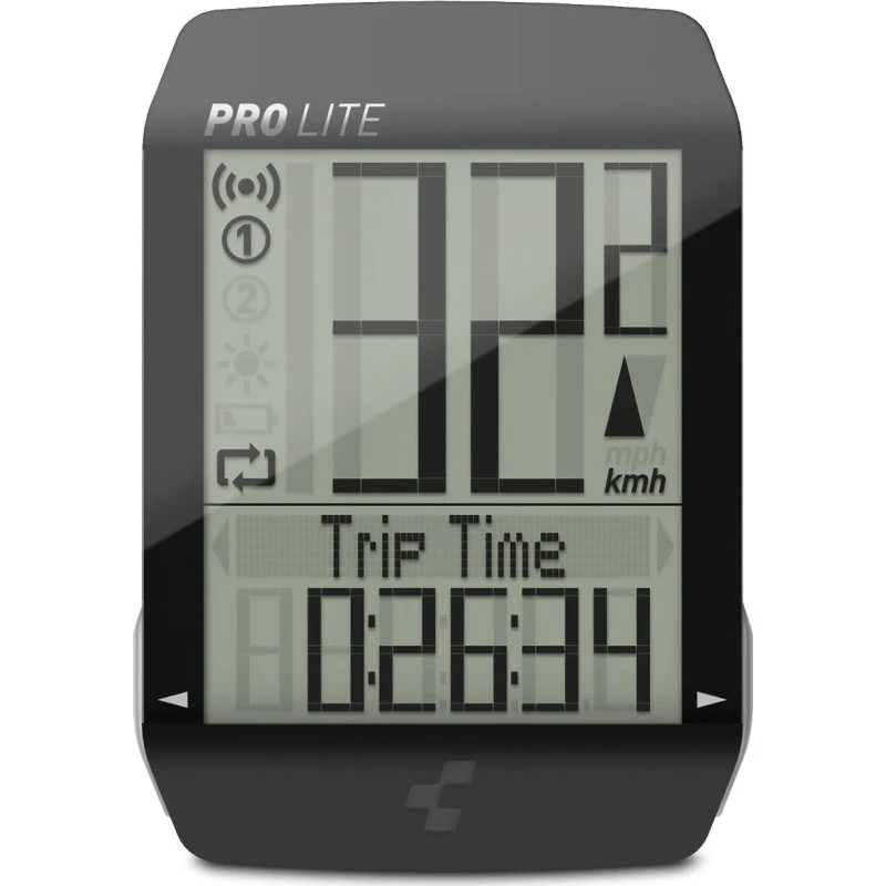 CUBE Fahrradcomputer PRO LITE black'n'silver