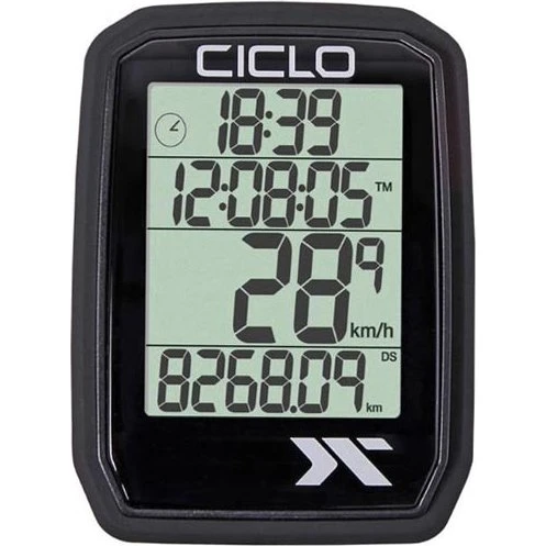 Ciclosport Protos 205 Funk-Fahrradcomputer schwarz