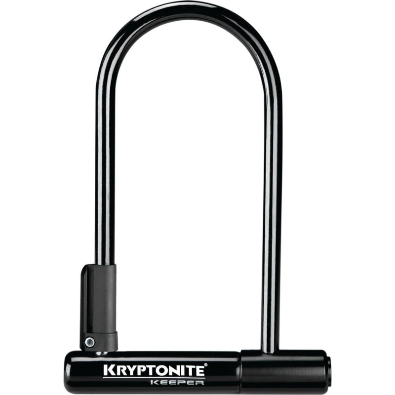 Kryptonite Keeper 12 Std U-Lock mit Halterung Schwarz