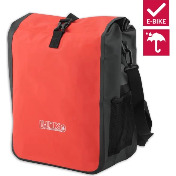 Lynx Valley XL E-Bike Fahrradtasche 21L rot