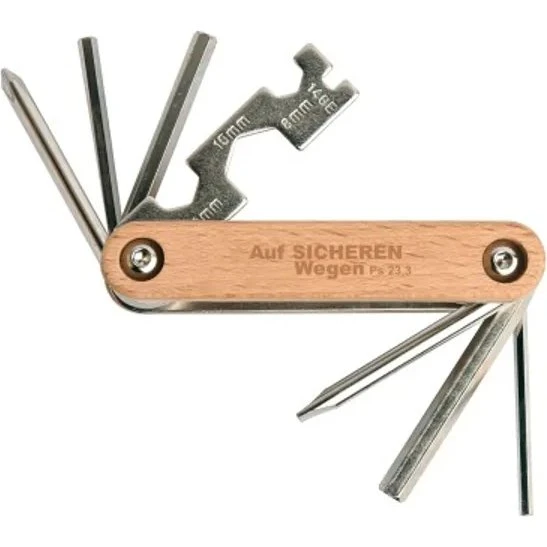 BikeTool Pro Fahrrad-Multitool aus Edelstahl