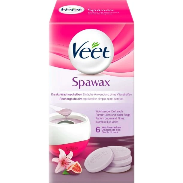 Veet SpaWax Wachsscheiben Nachfüllung 6 Stk.