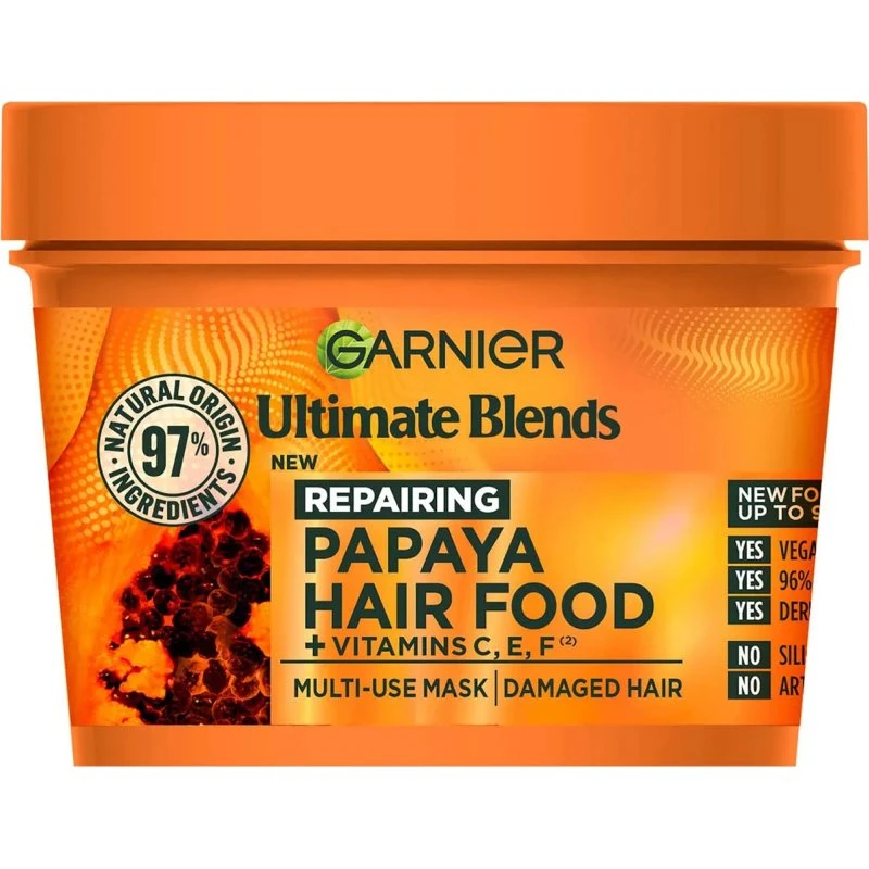 Garnier Ultimate Blends Hair Food Papaya 3-in-1 Maske 390 ml