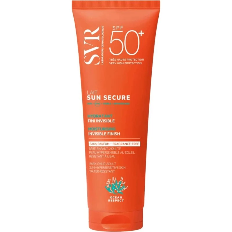 SVR Sun Secure Milch SPF50+ Ohne Parfum 250 ml