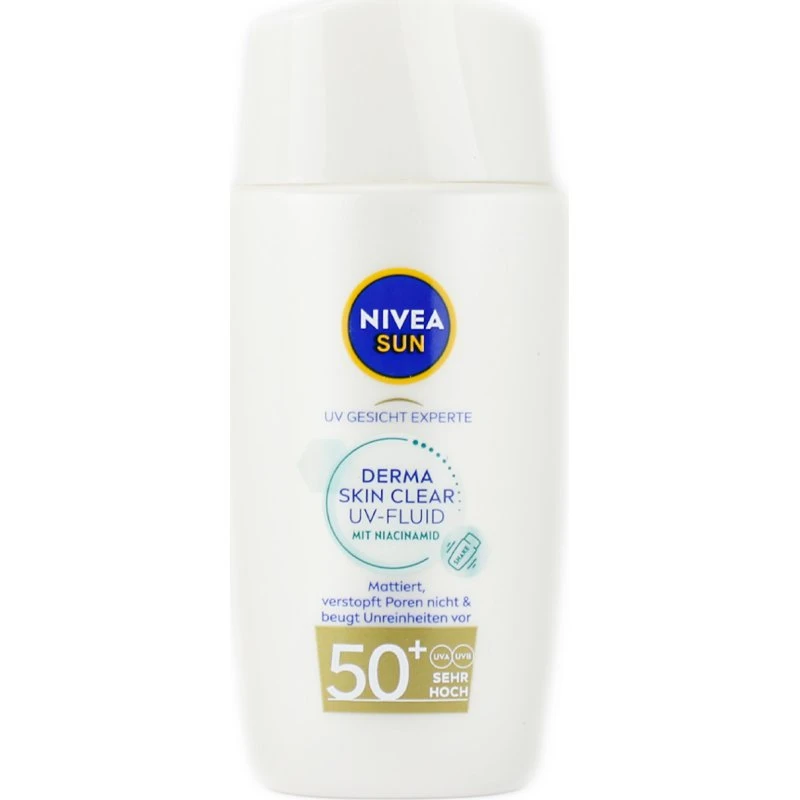 Nivea Sun UV Gesicht Experte Derma Skin Clear LSF50+ 40ml