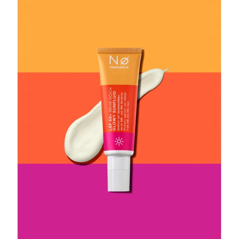 Nø Cosmetics safe tøday SPF 50+ Glowy Sunfluid 50 ml