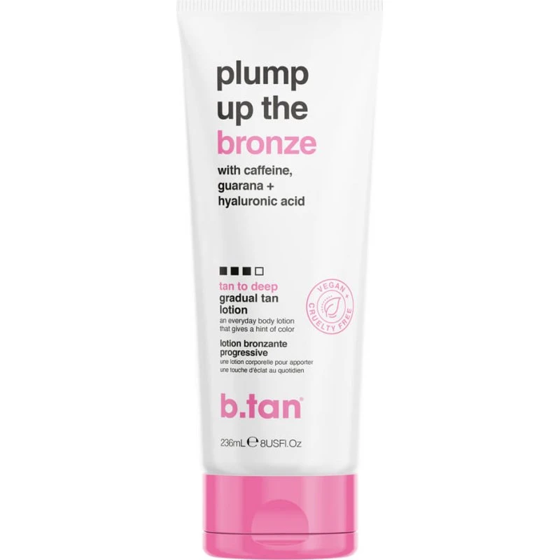 b.tan Plump Up The Bronze Gradual Tan Lotion 236 ml