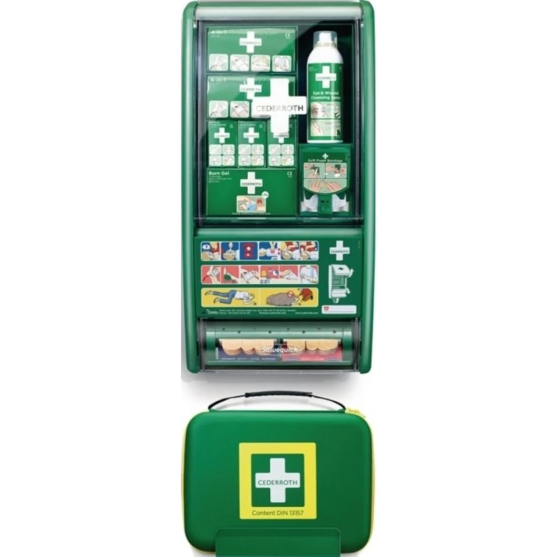 Cederroth First Aid & Burn Station DIN 13157