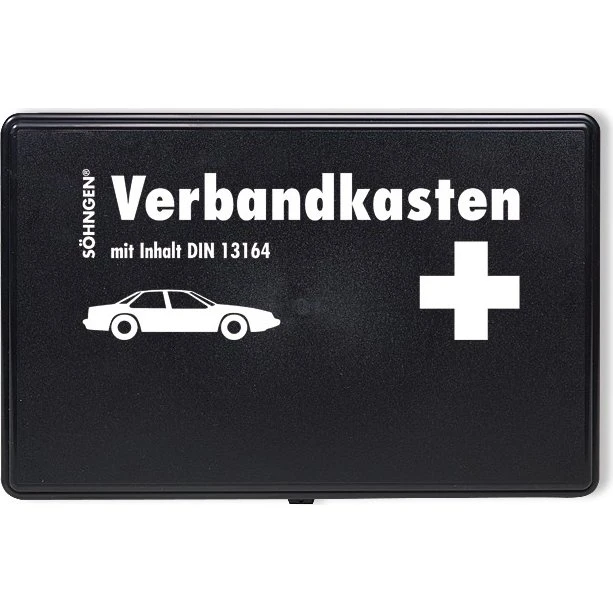 SÖHNGEN® Verbandkasten Kfz DIN 13164 schwarz