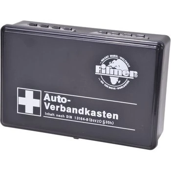 Filmer KFZ-Verbandkasten DIN 13164:2022-02, schwarz, 5 Jahre