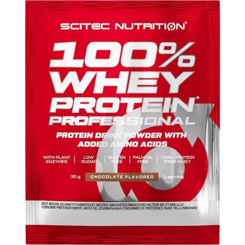 Scitec Nutrition 100% Whey Protein Professional 30g Vanille-Waldbeere