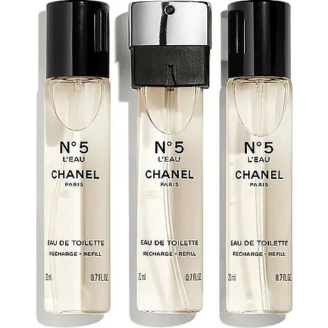 CHANEL N°5 L'EAU Eau de Toilette Twist & Spray 3x20ml