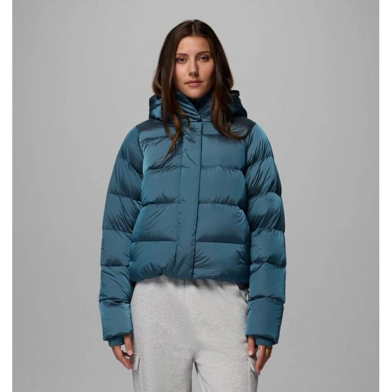 Columbia Amaze Puff Hooded Jacket Everblue M