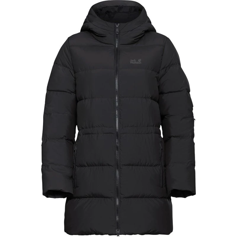 Jack Wolfskin Frozen Palace Daunenjacke Damen Schwarz