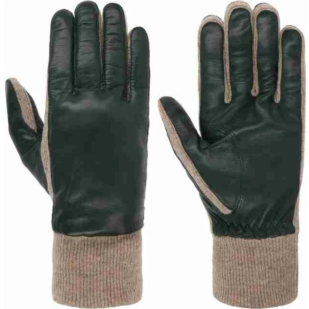 Hestra Jeanne Lederhandschuhe mit Wolleinsatz