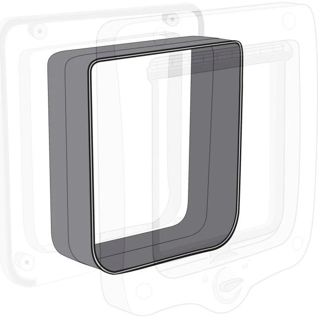 TRIXIE Tunnelelement für Freilauftür #44232, grau