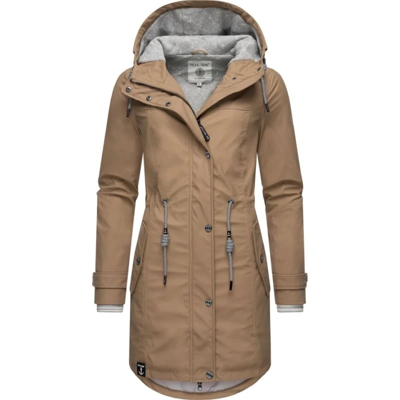 PEAK TIME Regenjacke L60042 Beige22 XS