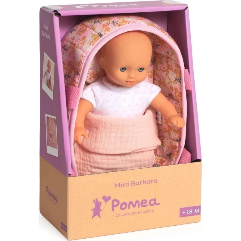 Djeco POMEA Mini Barbara Puppe 20 cm