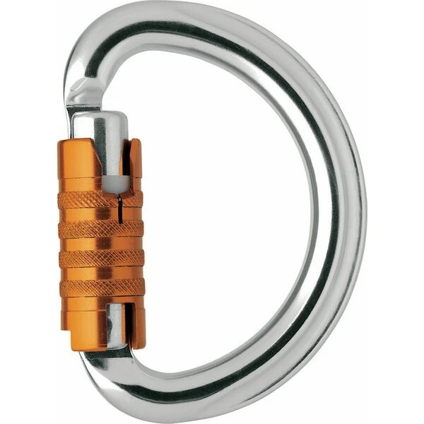 Petzl OMNI TRIACT-LOCK Karabiner Grau