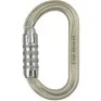 Petzl OK Ovalkarabiner Triact-Lock, 10 Stück, Schwarz