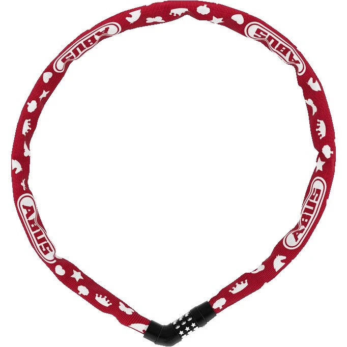 Abus Steel-O-Chain 4804C/75 Rot Kettenschloss