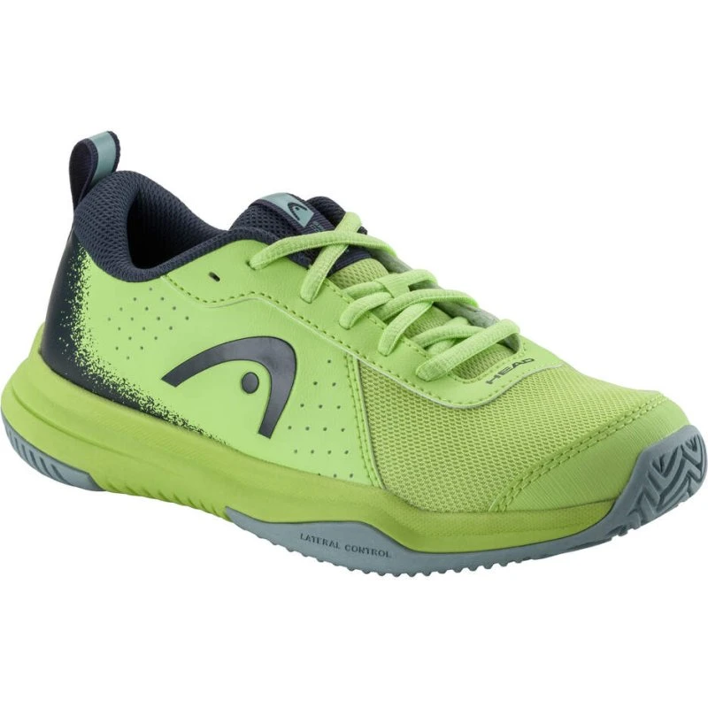 HEAD Kinder Tennisschuhe Sprint Court 4.0 Allcourt 4,5 lime/navy