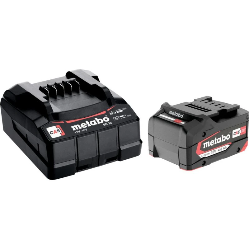 Metabo 685192000 Akku-Pack 18V 4,0Ah + Ladegerät SC 30