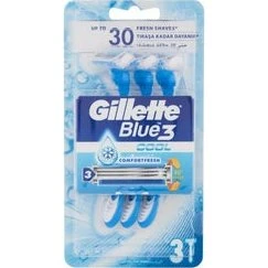 Gillette Blue3 Cool Einwegrasierer 3-Klingen 8 Stück