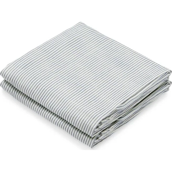 Cam Cam Classic Stripes Blue 2er-Pack Musselintuch