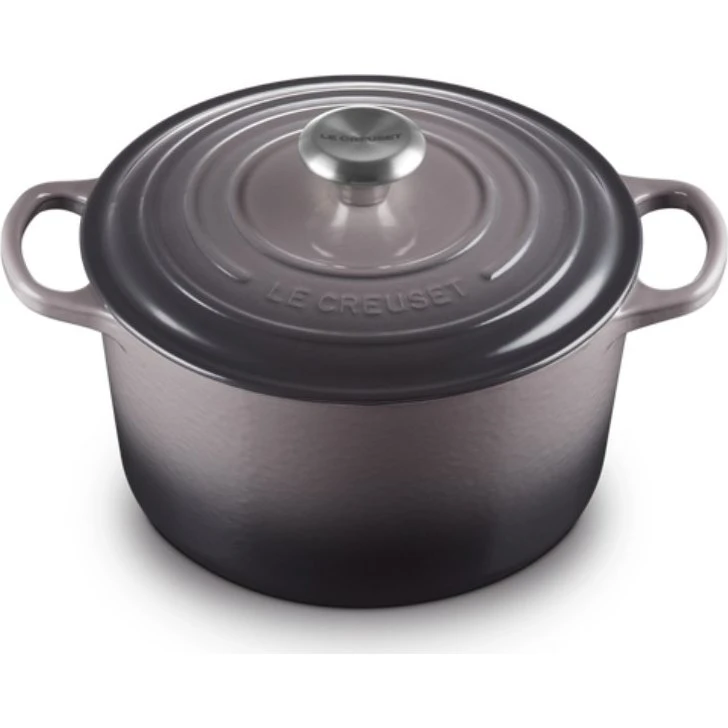 Le Creuset Evolution Gusseisen-Cocotte 24 cm Flint