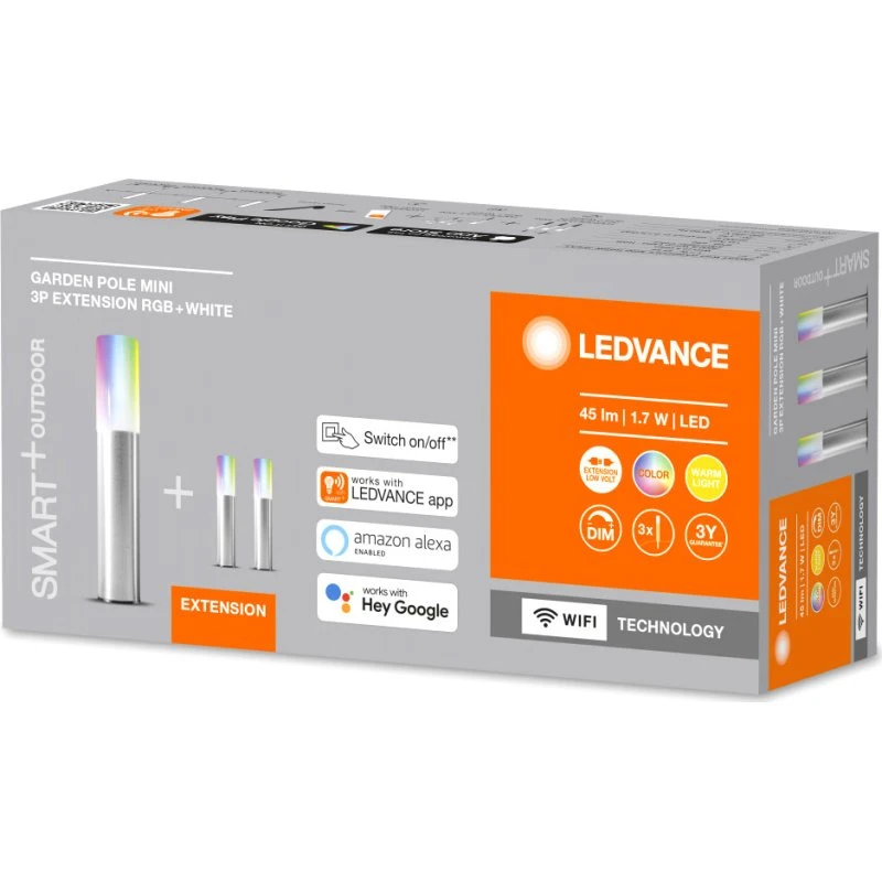 LEDVANCE SMART+ GARDEN POLE 3er-Erweiterung RGBW