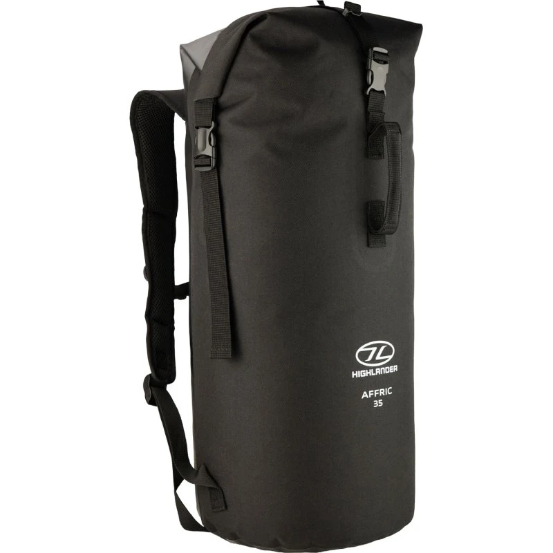 Highlander Affric 35 L wasserdichter Rucksack schwarz