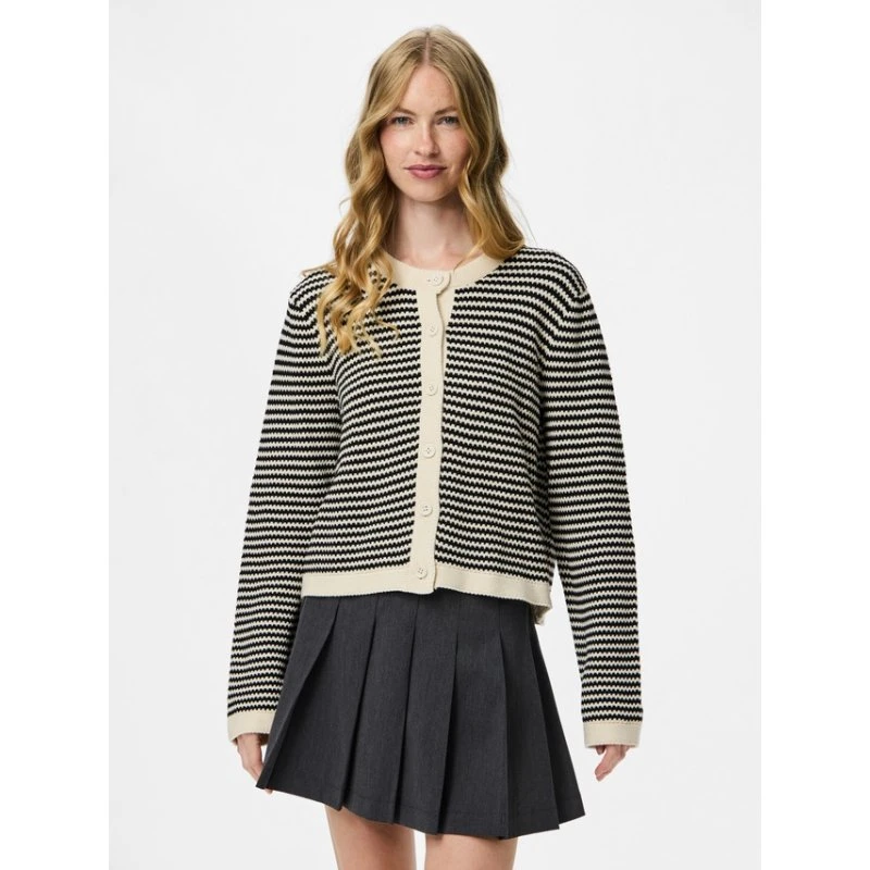 pieces Strickjacke PCOLIVERA O-Neck PWP