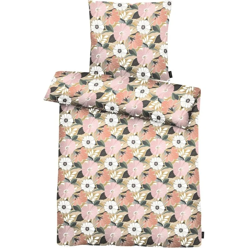 Apelt Smilla Bettwäsche Baumwoll-Satin Apricot 135x200 cm