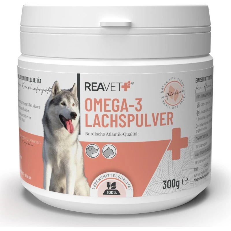 REAVET Omega-3 Lachspulver 300g