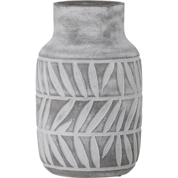 Bloomingville Vase Saku Grau 17x27 cm