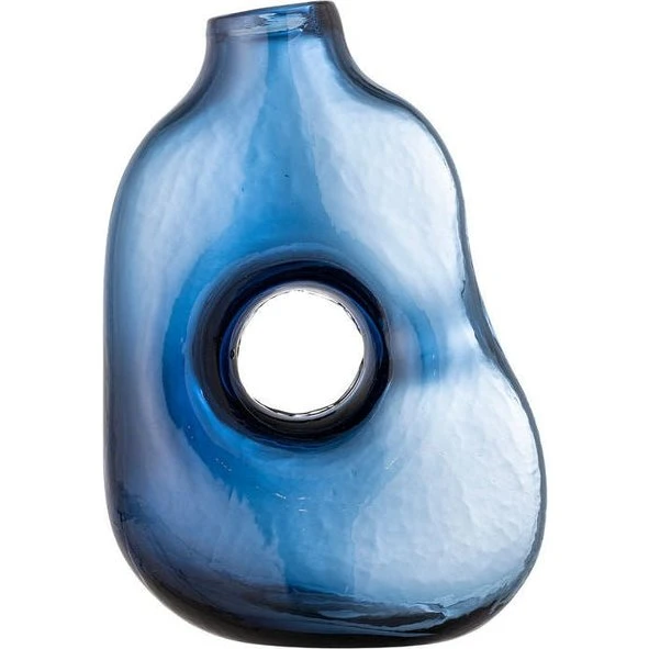 Bloomingville Harri-Vase Blau 30 cm