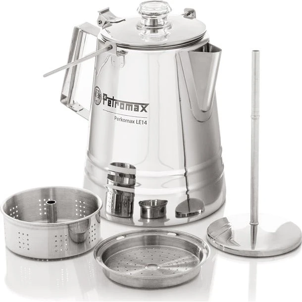 Petromax Perkomax LE14 Edelstahl Perkolator