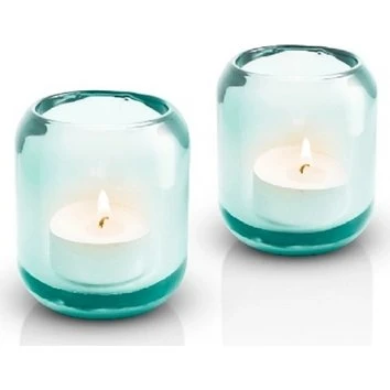 Eva Solo Acorn Teelichthalter Ø6,5 cm 2er Set Laguna