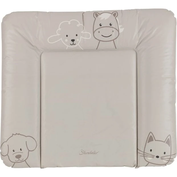 Sterntaler Wickelauflage Bauernhof, Sand 85x72 cm